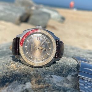 Bulova 1969 666 Diver ghost-bezel
